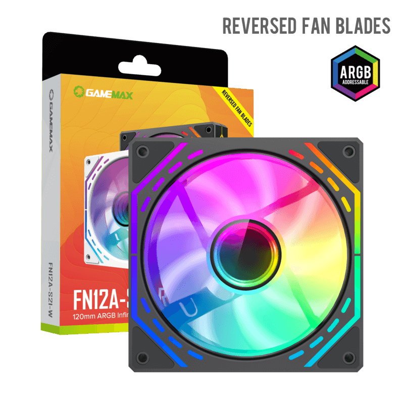 120mm & 140mm rgb cool case fans