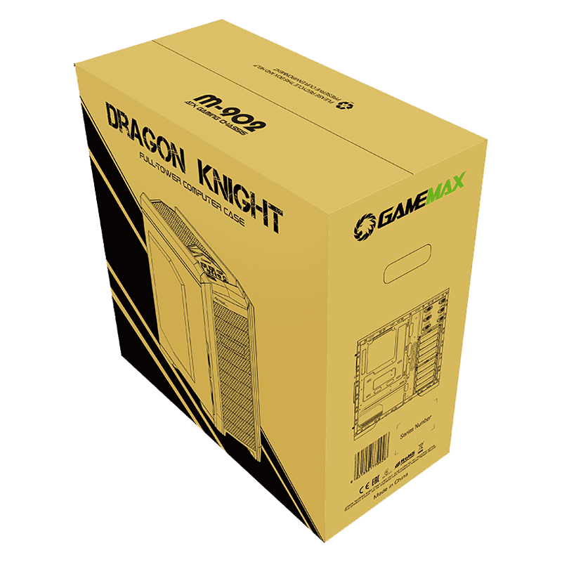 GameMax Dragon knight Full tower ARGB-Full Tower PC Case with fans-Full ...
