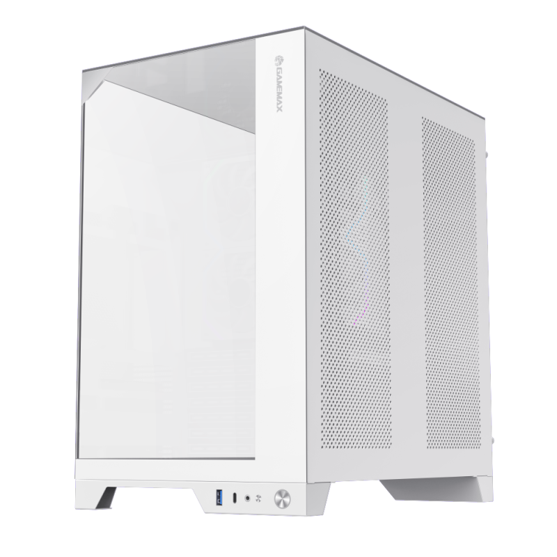 Infinity Pro WH-Tempered Glass PC Case & RGB Lighting Mid-Tower Gaming ...