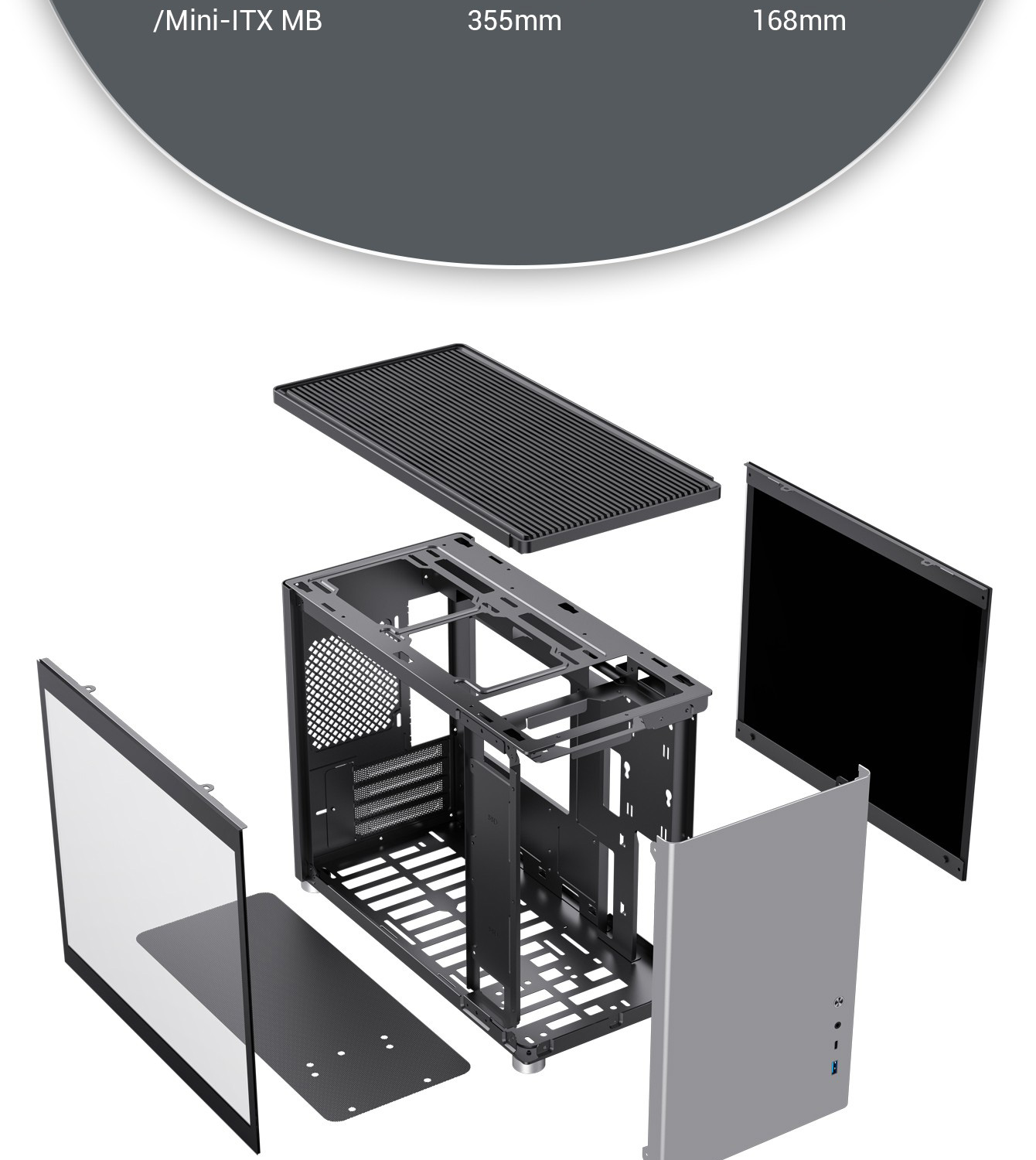 Mini Tower Compact design Vertical Airflow