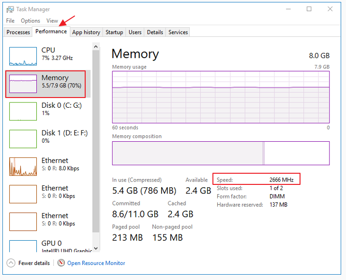 How to Check RAM Speed on Windows 10/11 Easy Methods